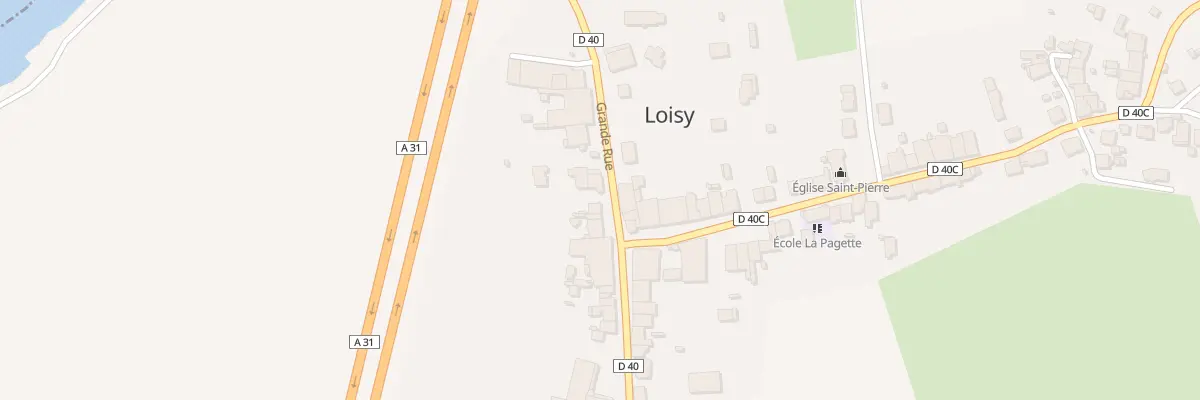 Plan du 9 Gr Grande Rue à Loisy