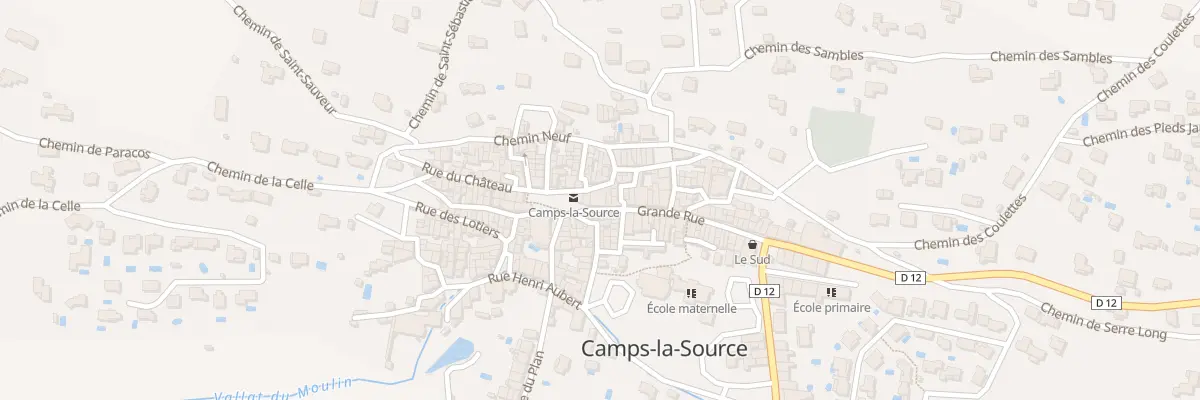 Plan du 5083 Rue du Four à Camps-la-Source