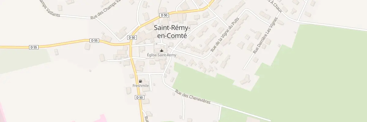 Plan du 23 Rue de la Vigne du Puits à Saint-Rémy-en-Comté