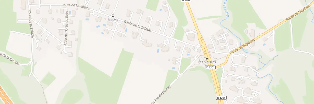 Plan du 111 Rte de la Salette à Neydens