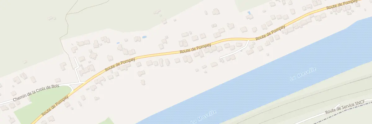 Plan du 196B Rte de Pompey à Liverdun