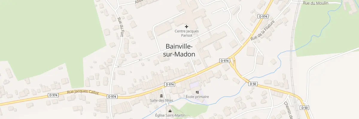 Plan du 88 Rue Jacques Callot à Bainville-sur-Madon