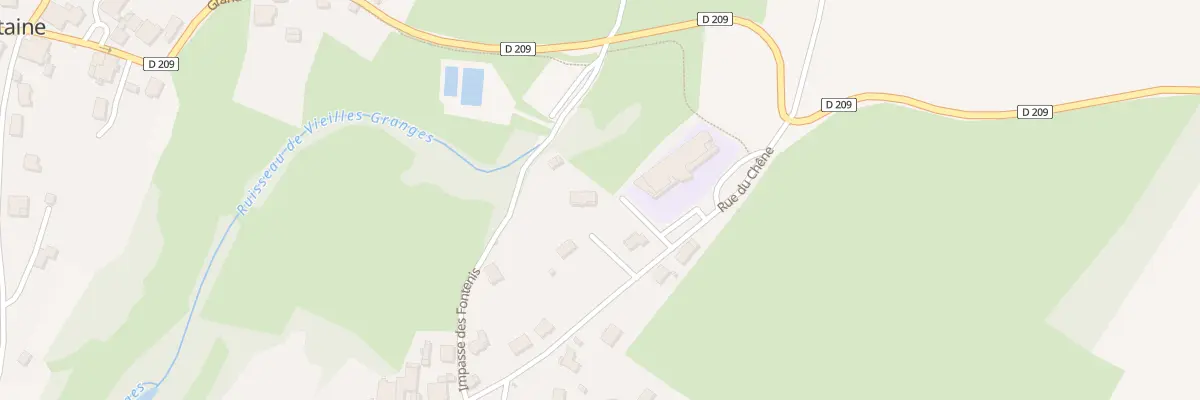 Plan du 4 Rue du Chêne à Traitiéfontaine