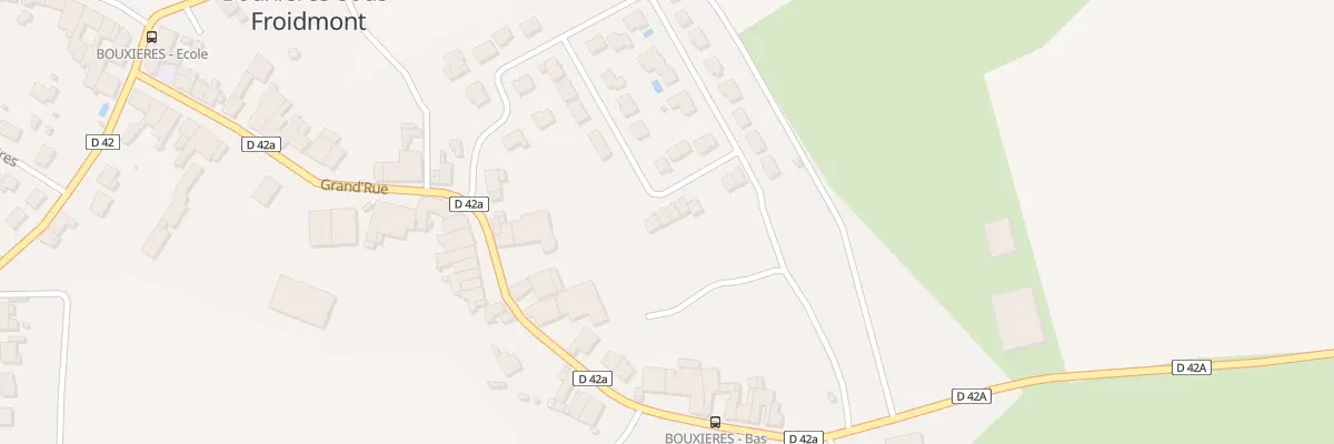 Plan du 53 Rue des Vignes des Seigneurs à Bouxières-sous-Froidmont