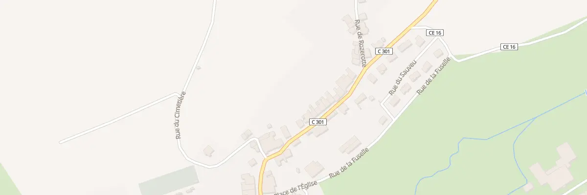 Plan du 157 Rue de Rancourt à Valfroicourt