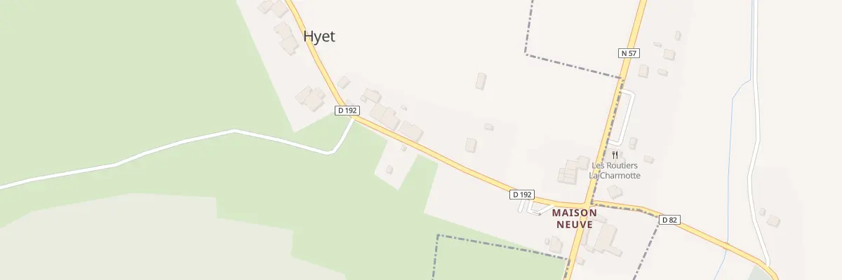 Plan du 10 Rue des Fontaines à Hyet