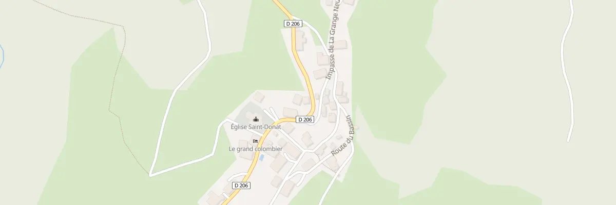 Plan du 5045 Chef Lieu Nord à Aillon-le-Vieux