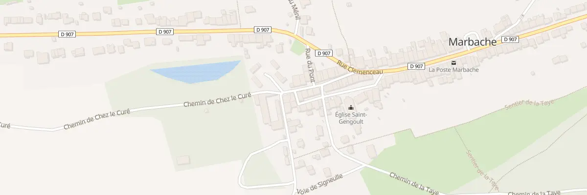 Plan du 14 Rue des Quatre Fils Aymon à Marbache