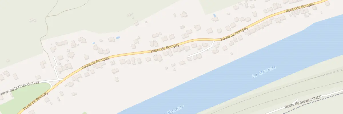 Plan du 198B Rte de Pompey à Liverdun
