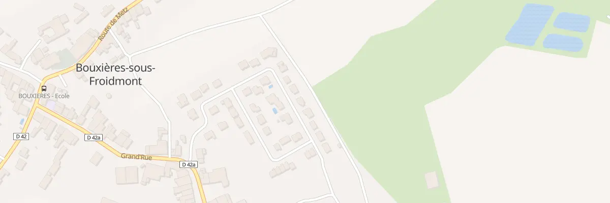 Plan du 27 Rue des Vignes des Seigneurs à Bouxières-sous-Froidmont