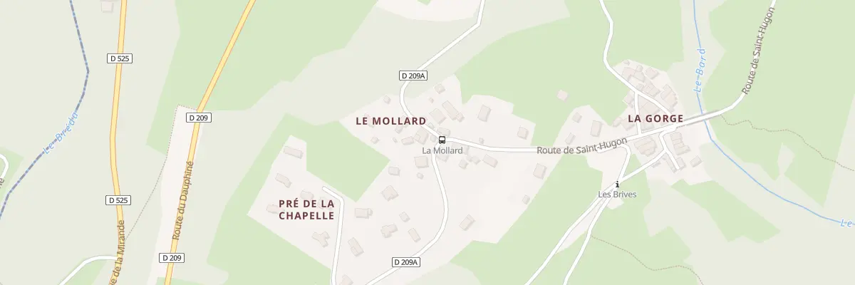 Plan du 578 Rue de la Graille à La Chapelle-du-Bard