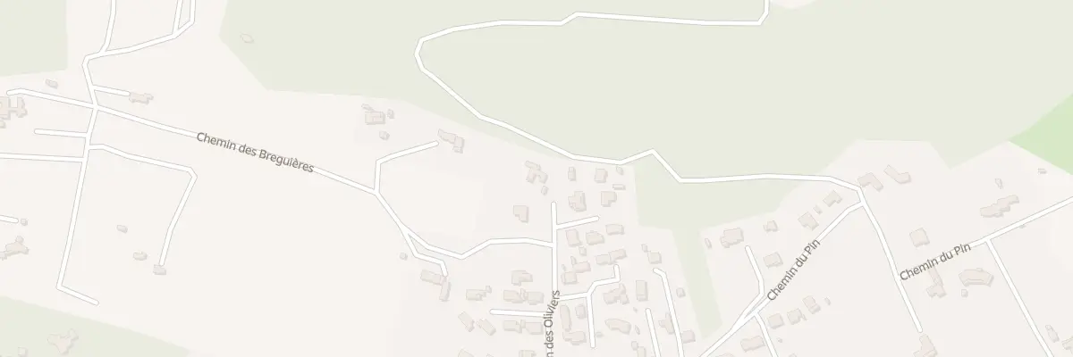 Plan du 9120 Rte de Nice à Brignoles