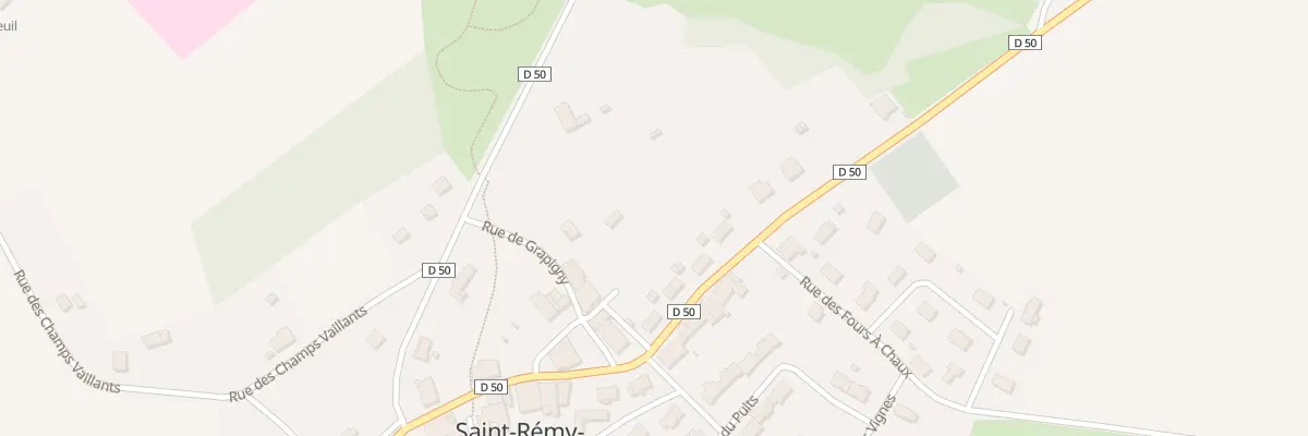 Plan du 1 Imp de Grapigny à Saint-Rémy-en-Comté