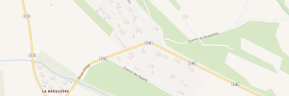 Plan du 5273 Le Haut Clavet à Fox-Amphoux