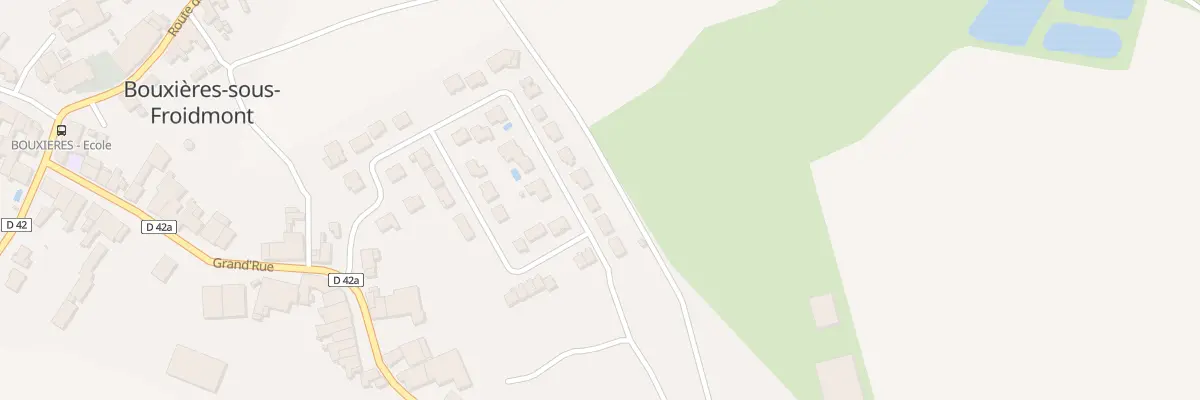 Plan du 31 Rue des Vignes des Seigneurs à Bouxières-sous-Froidmont
