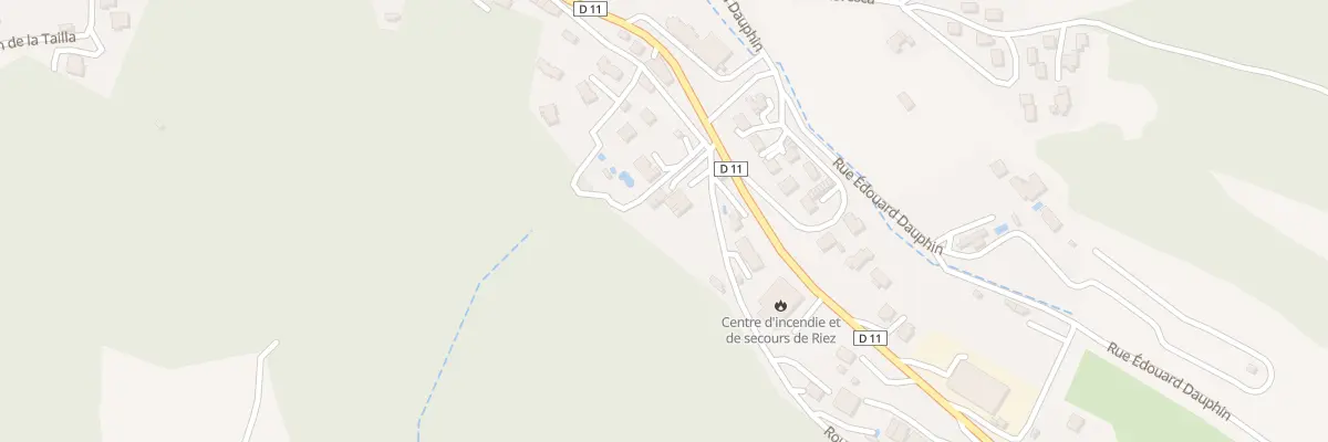 Plan du 7188 Rte de Quinson à Riez