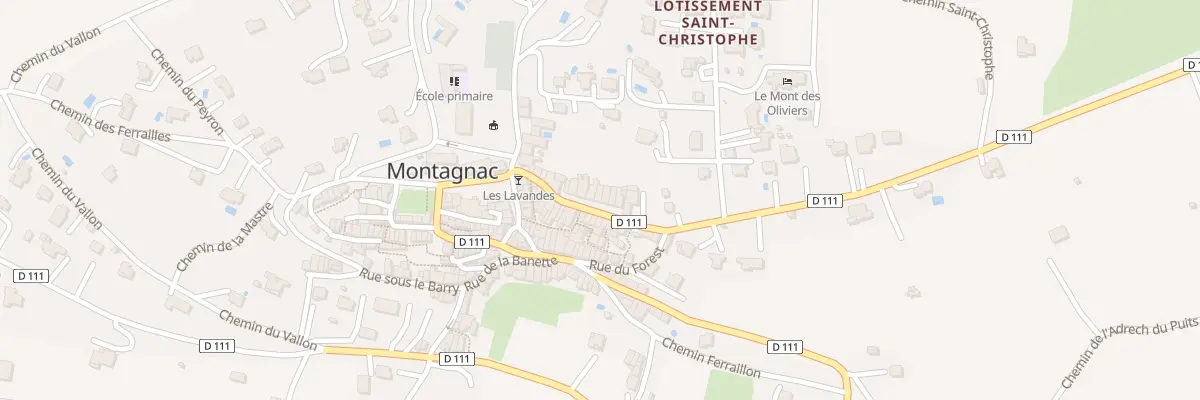 Plan du 31 Les Aires à Montagnac-Montpezat