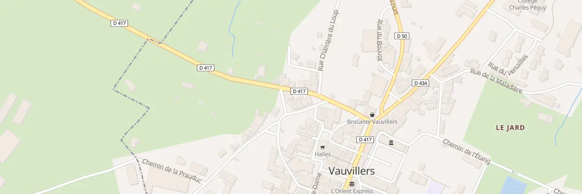 Plan du 4 Pl de la Grande Fontaine à Vauvillers