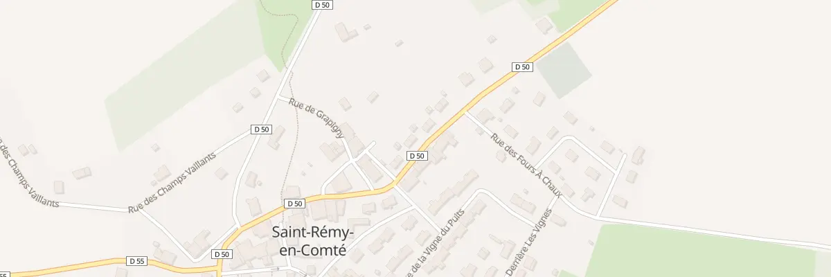 Plan du 14 Rue Pauleon Fournot à Saint-Rémy-en-Comté