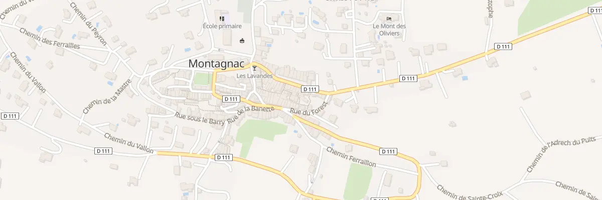 Plan du 13B Rue Torte à Montagnac-Montpezat