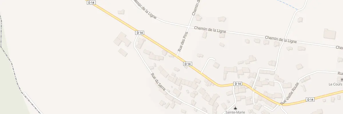 Plan du 248 Rue du Serre à Saint-Laurent-du-Cros