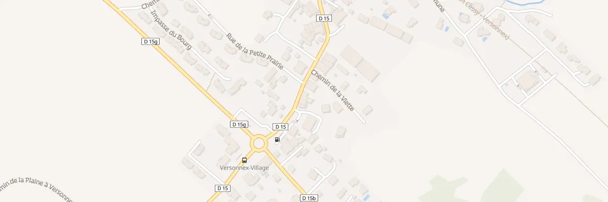 Plan du 78 Rte de Divonne à Versonnex