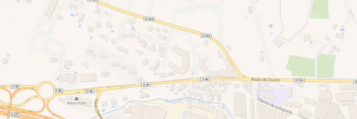 Plan du 29 Rue des Fleurs à Hyères