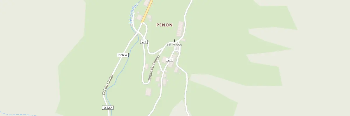 Plan du 379 Rte du Penon à Aillon-le-Jeune