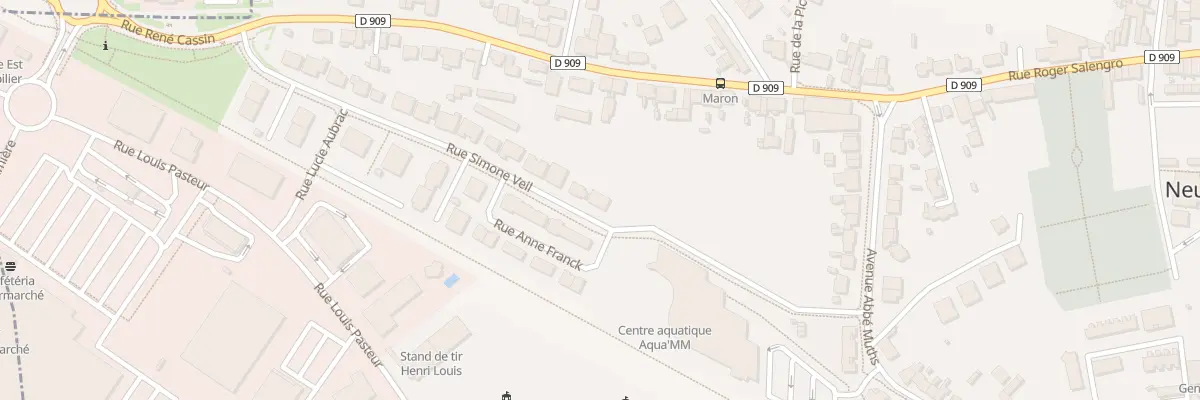 Plan du 232 Rue Simone Veil à Neuves-Maisons