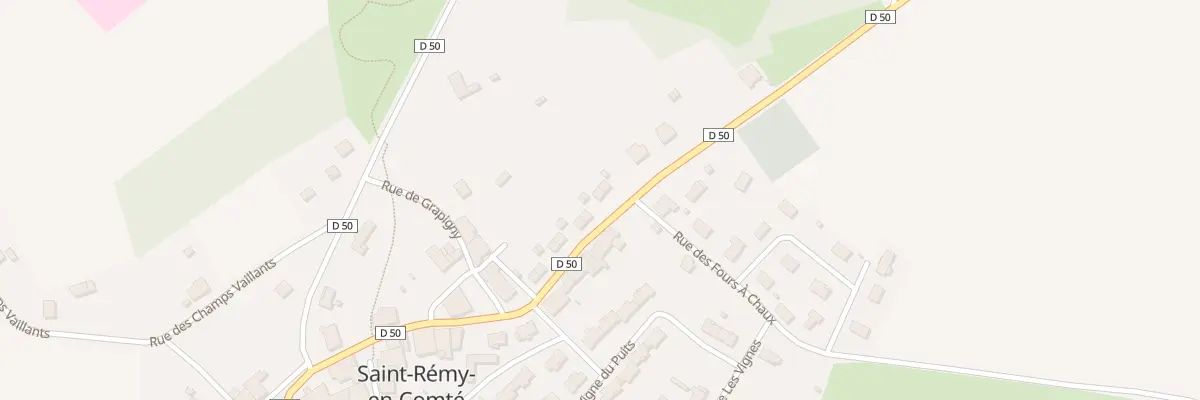 Plan du 8 Rue Pauleon Fournot à Saint-Rémy-en-Comté