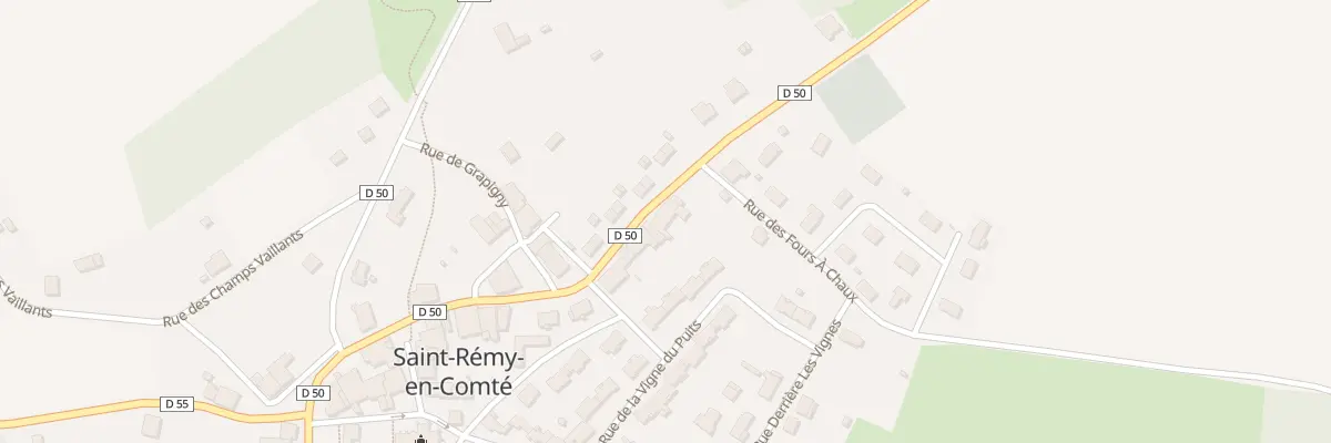 Plan du 9 Rue Pauleon Fournot à Saint-Rémy-en-Comté