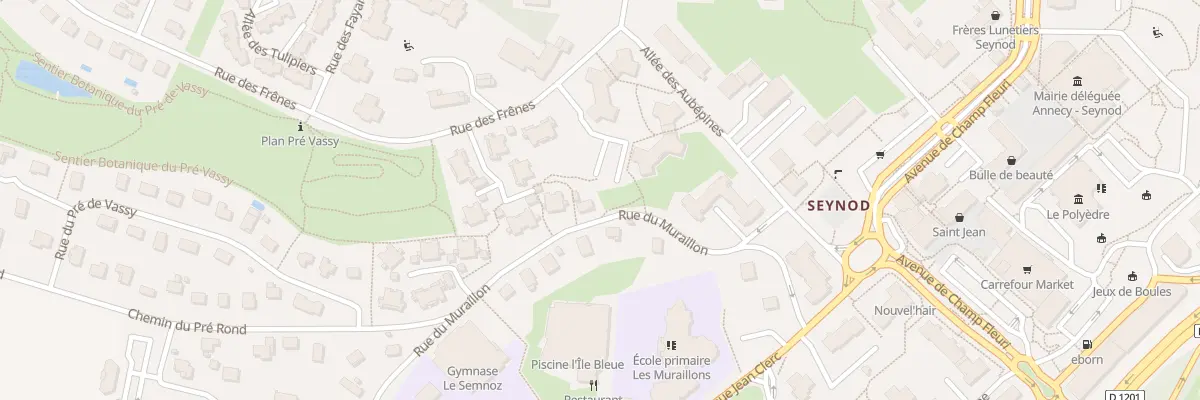 Plan du 41 Rue du Muraillon à Annecy