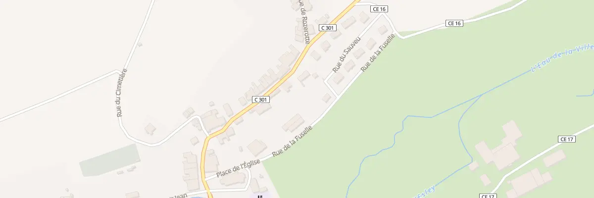 Plan du 210 Rue de Rancourt à Valfroicourt