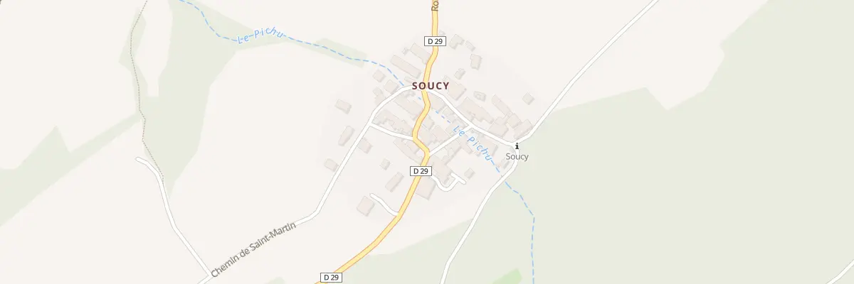 Plan du 75 Rte de Villaroux à Saint-Pierre-de-Soucy