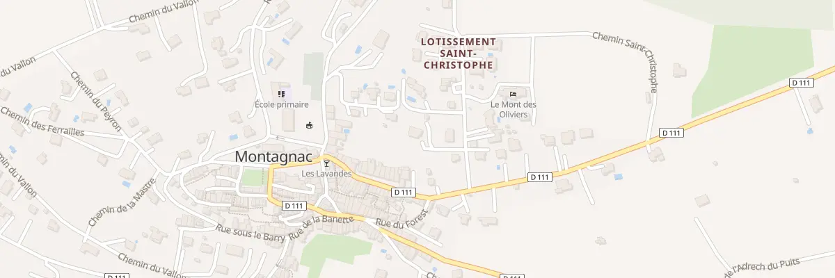 Plan du 7006 Les Aires à Montagnac-Montpezat