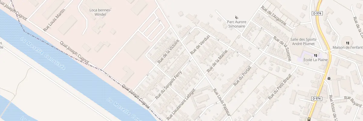 Plan du 41 Rue du Sergent Ferry à Neuves-Maisons