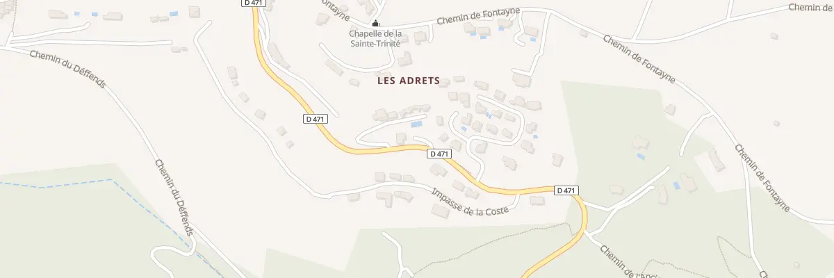 Plan du 8 Hameau des Adrets à Artignosc-sur-Verdon