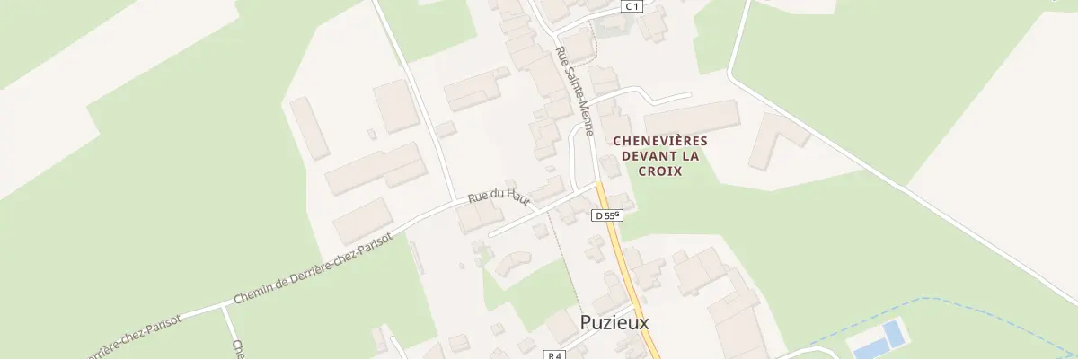 Plan du 20 Rue Ste Menne à Puzieux