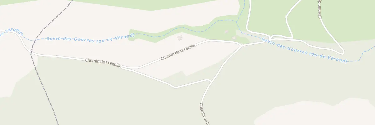 Plan du 7062 Che de la Feuille à Bras-d’Asse