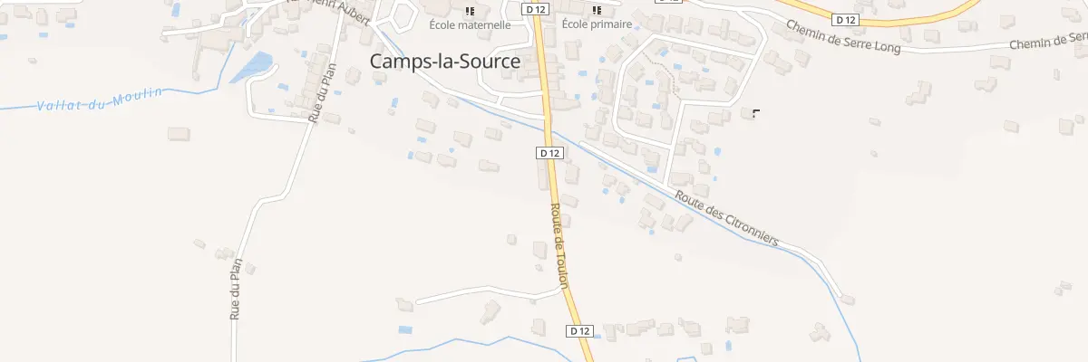 Plan du 5266 Les Routes à Camps-la-Source