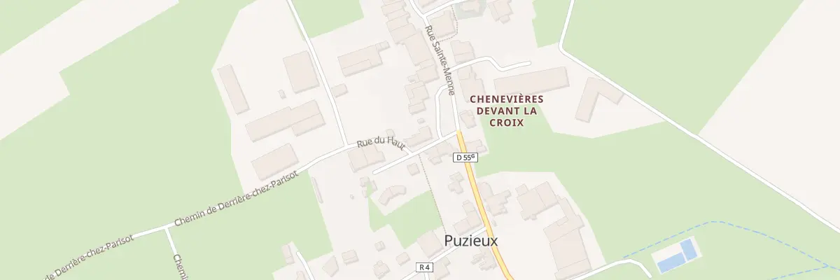 Plan du 2 Rue du Haut à Puzieux