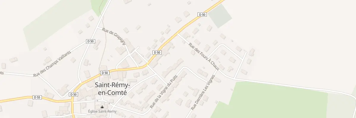 Plan du 6 Rue de la Vigne du Puits à Saint-Rémy-en-Comté