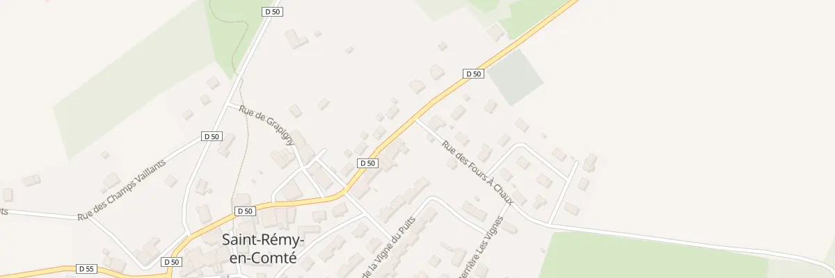 Plan du 7 Rue Pauleon Fournot à Saint-Rémy-en-Comté
