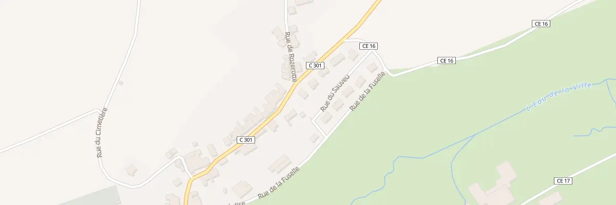 Plan du 286 Rue de Rancourt à Valfroicourt