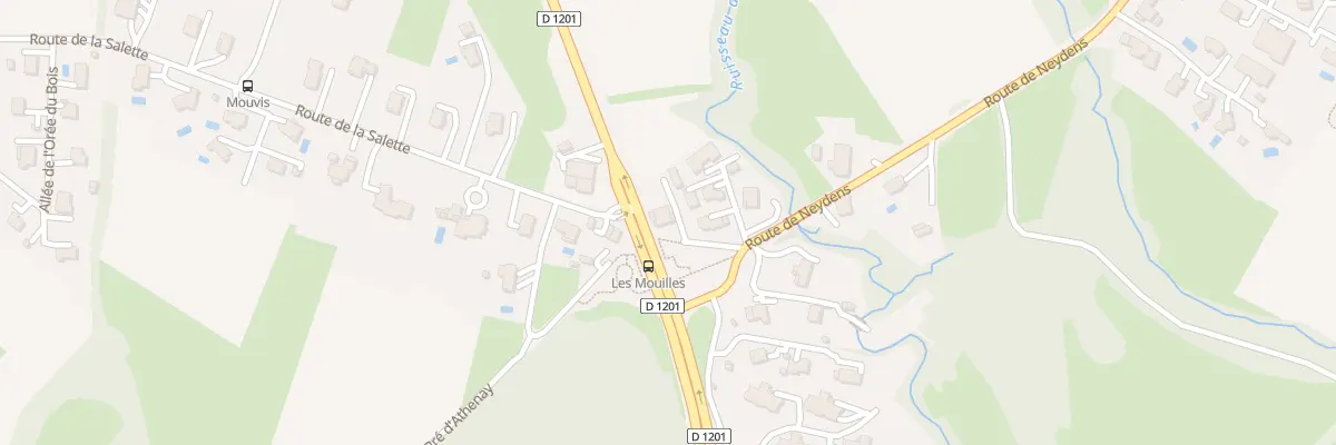Plan du 1367 Rte d’Annecy à Neydens