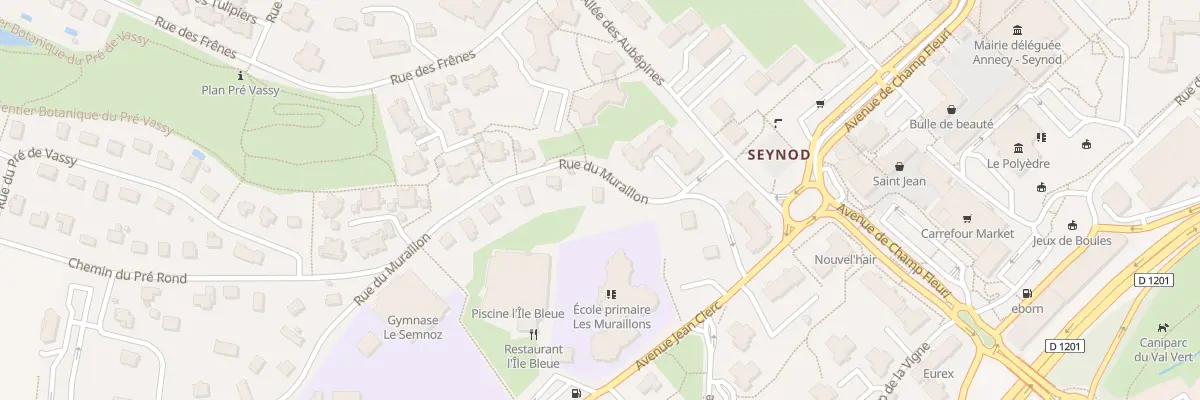 Plan du 48 Rue du Muraillon à Annecy