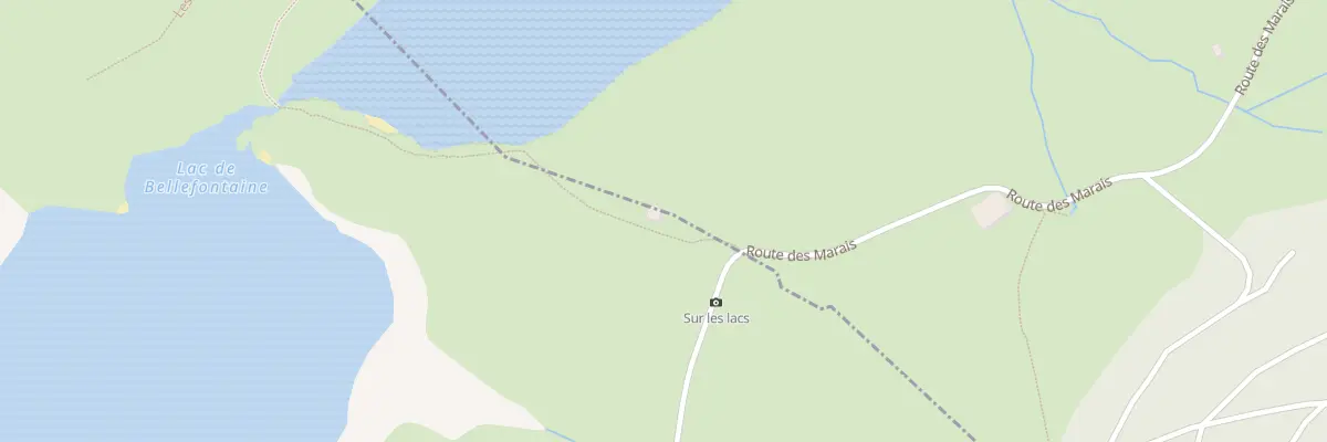 Plan du 1949 Rte des Lacs à Bellefontaine
