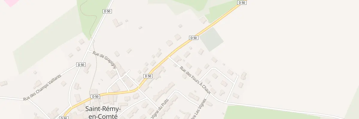 Plan du 5 Rue Pauleon Fournot à Saint-Rémy-en-Comté