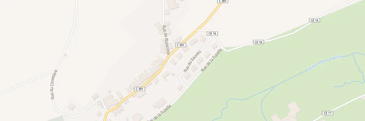Plan du 106 Rue du Sauveu à Valfroicourt
