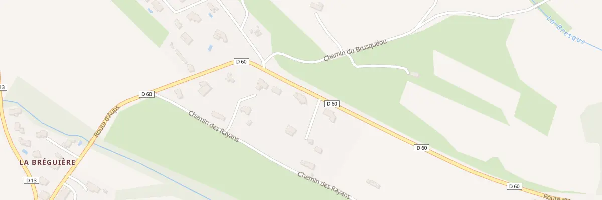 Plan du 9003 Le Haut Clavet à Fox-Amphoux